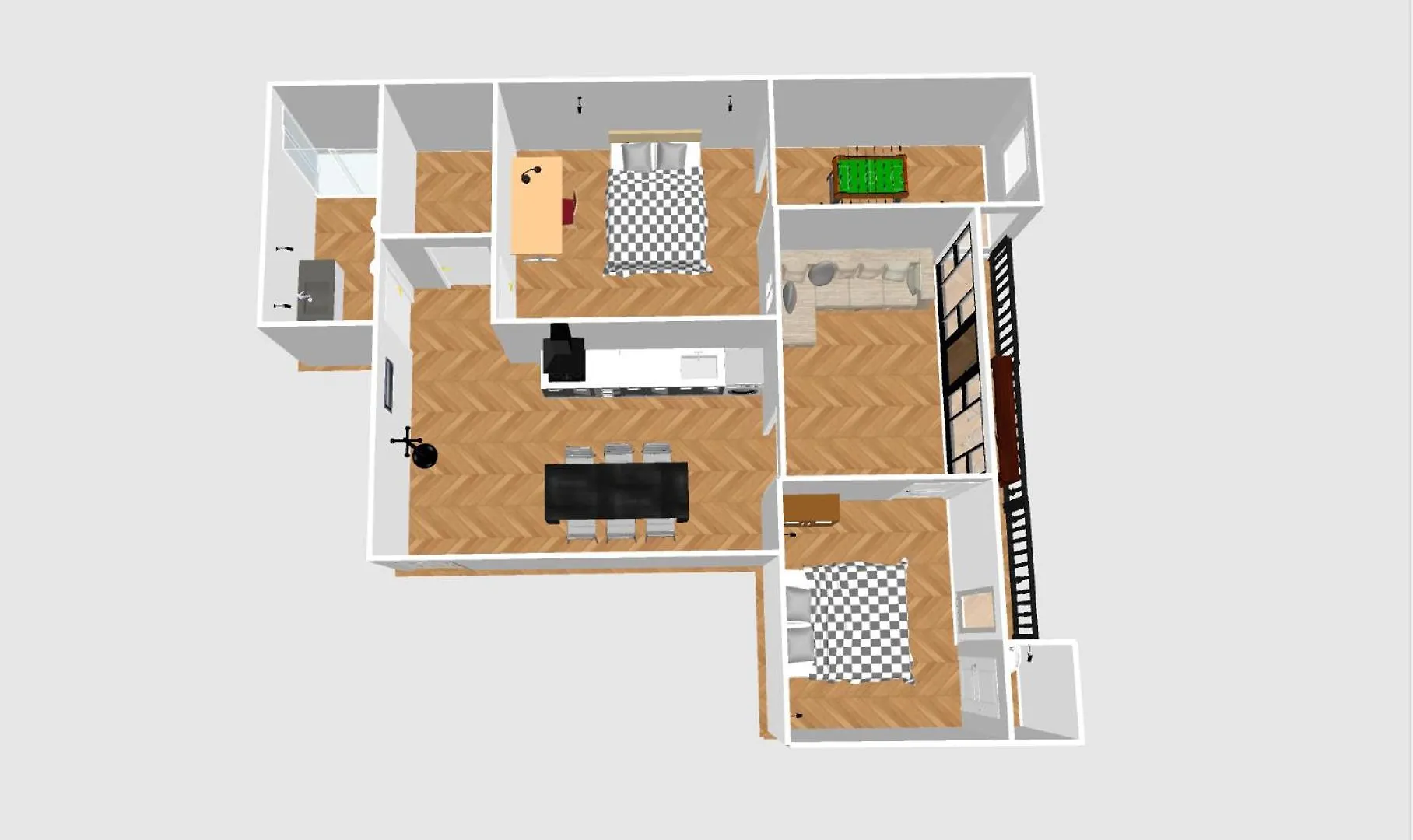 Апартаменты Spacious 4 Room Apartment, 8Min Walk To Old Town, Free Parking, All New Бари